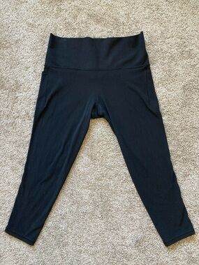 EUC Athleta Salutation Stash 7/8 Tight Athletic Workout Yoga Running sz 1X